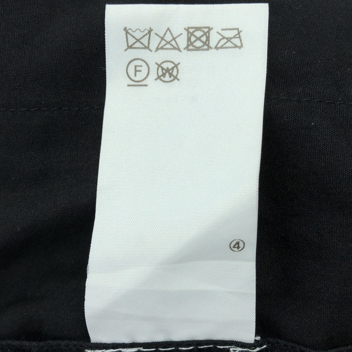 GABRIELA COLL GARMENTS / 가브리엘라 콜 가멘츠 | LORO PIANA SUPER150's FINE WOOL TROUSERS 팬츠 | 1 | 블랙 | 맨즈