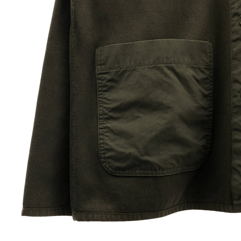 COMME des GARCONS HOMME / 콤데 갤슨 옴므 | 2022SS | 코튼 더블 페이스 2WAY 가디건 | M |