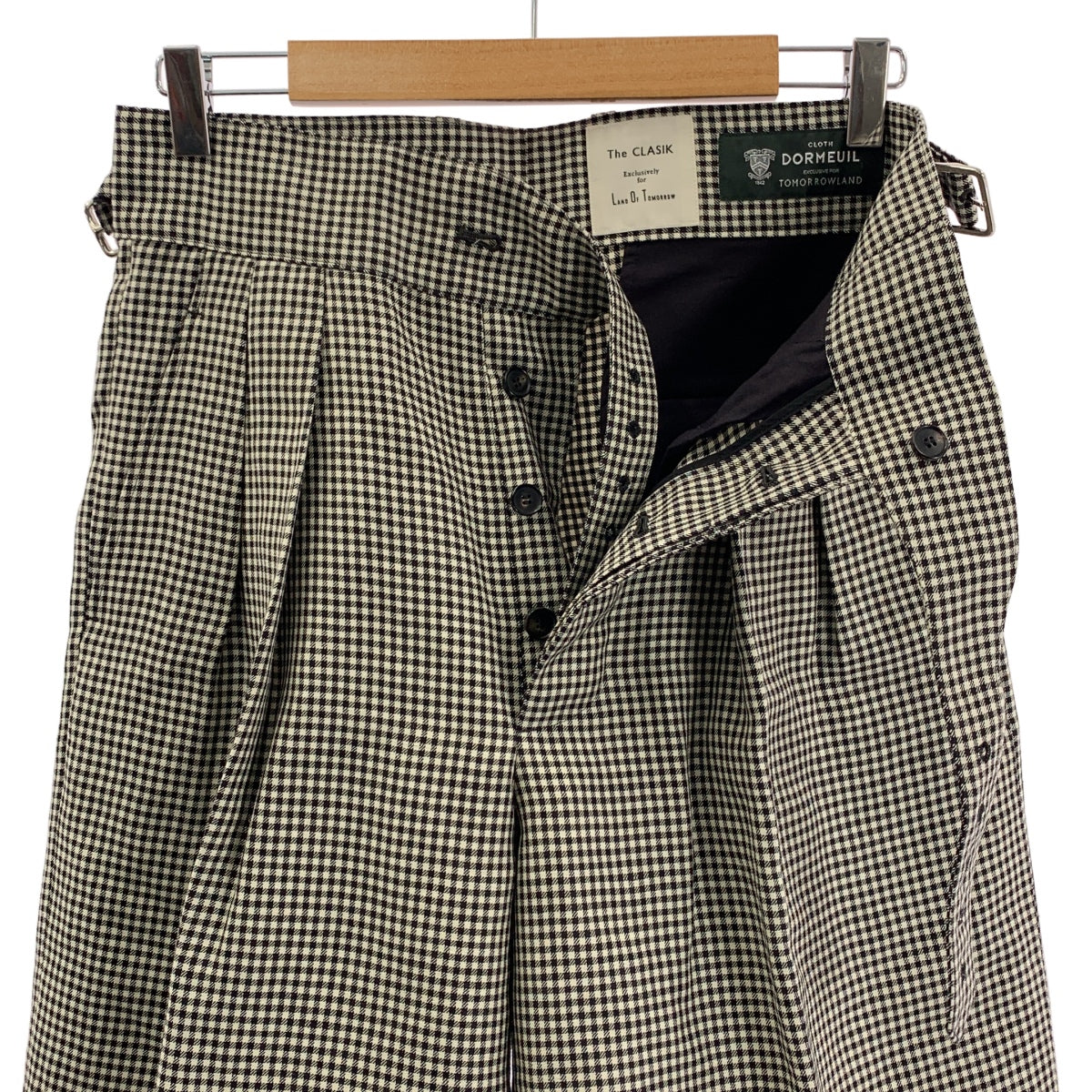 The CLASIK / ザ・クラシック | グルカショーツ ウール ２タック ハーフパンツ | 44 | メンズ