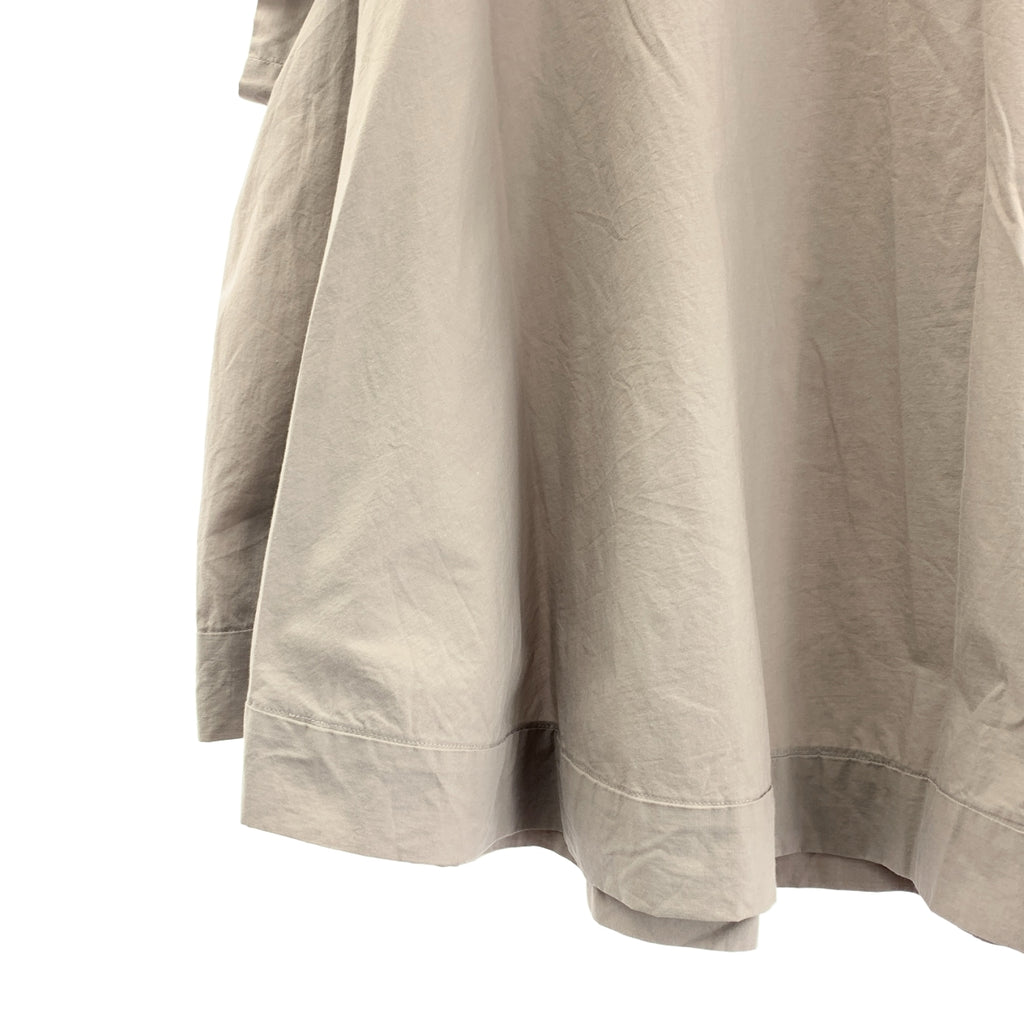 mina perhonen / ミナペルホネン | un jour フレンチスリーブ フレアブラウス シャツ | F |