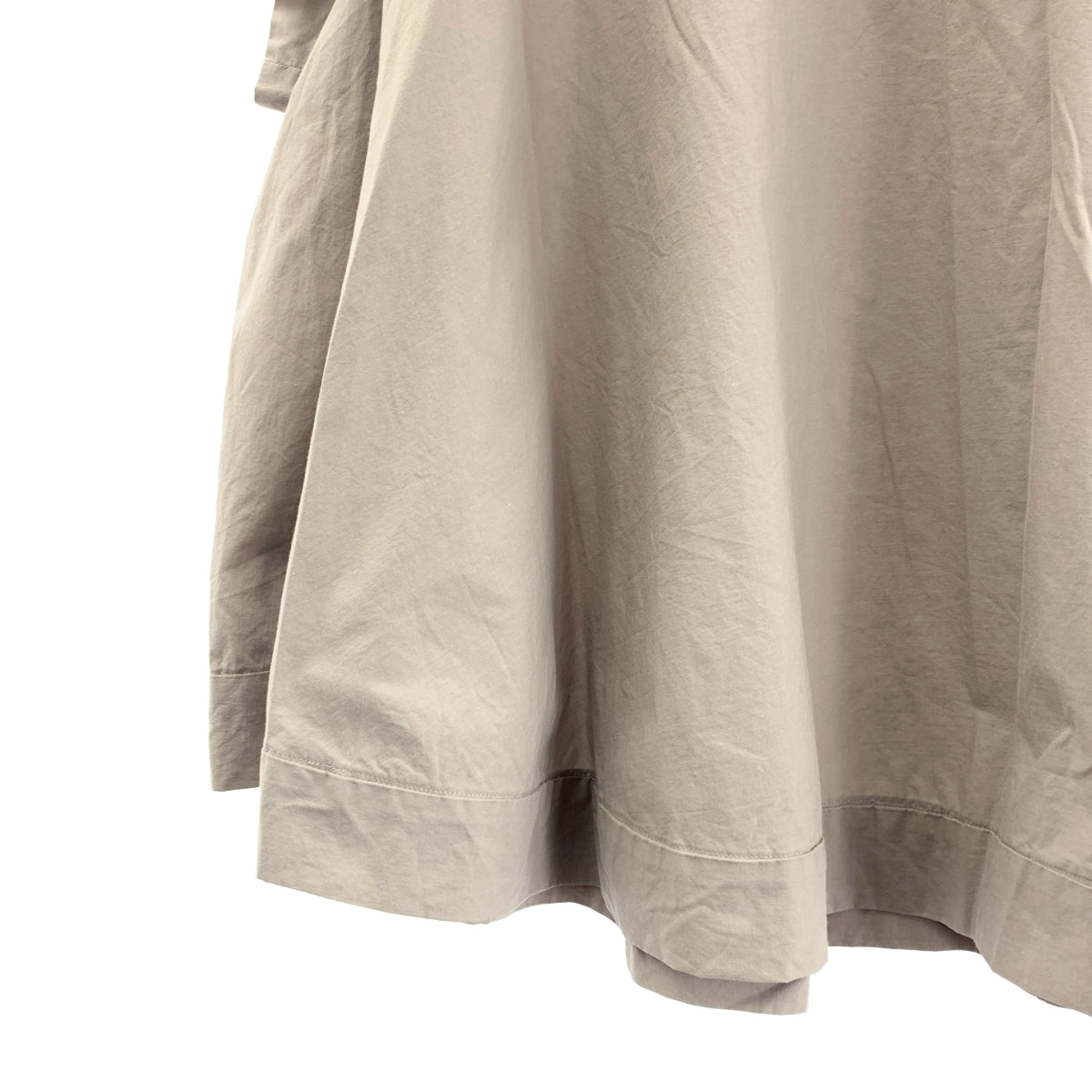 mina perhonen / ミナペルホネン | un jour フレンチスリーブ フレアブラウス シャツ | F |