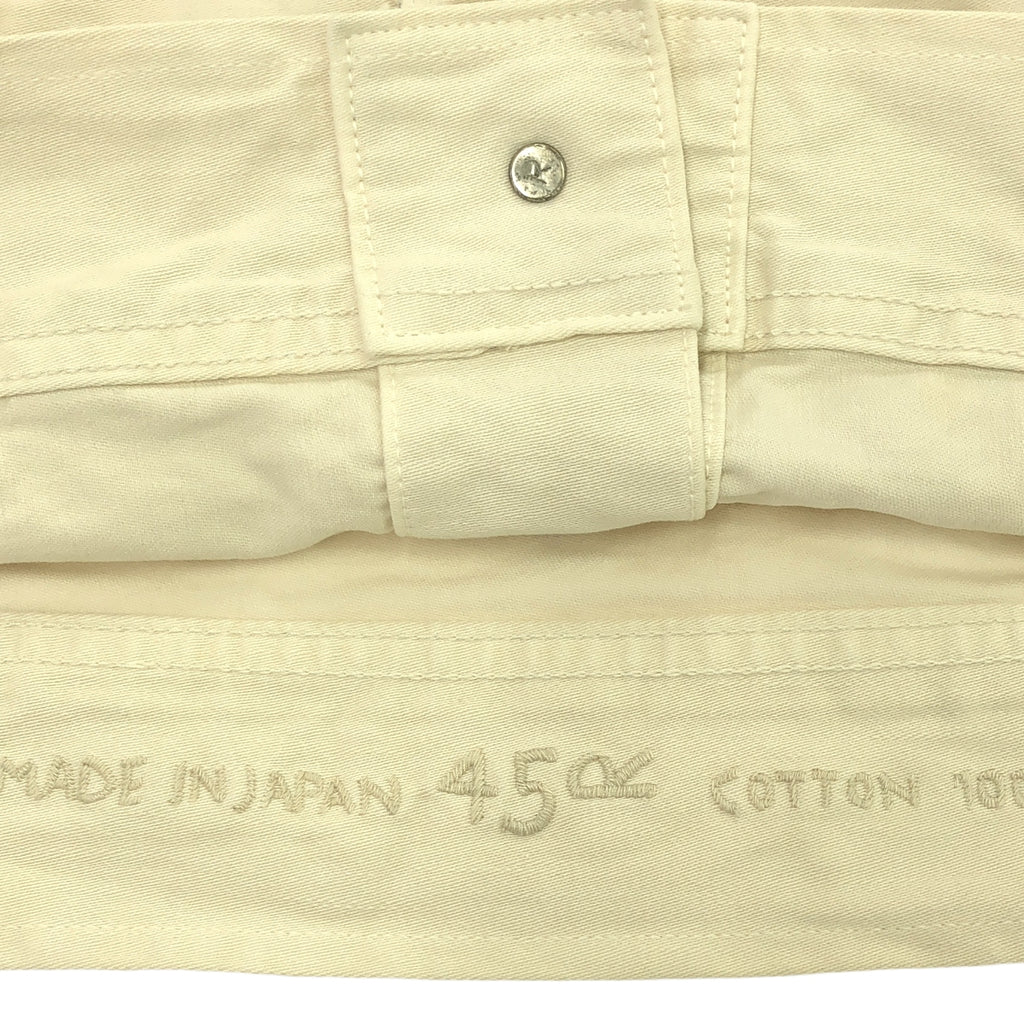 45r / フォーティファイブアール | モチ米サテンの908Gジャン ジャケット | 2 | ベージュ | レディース