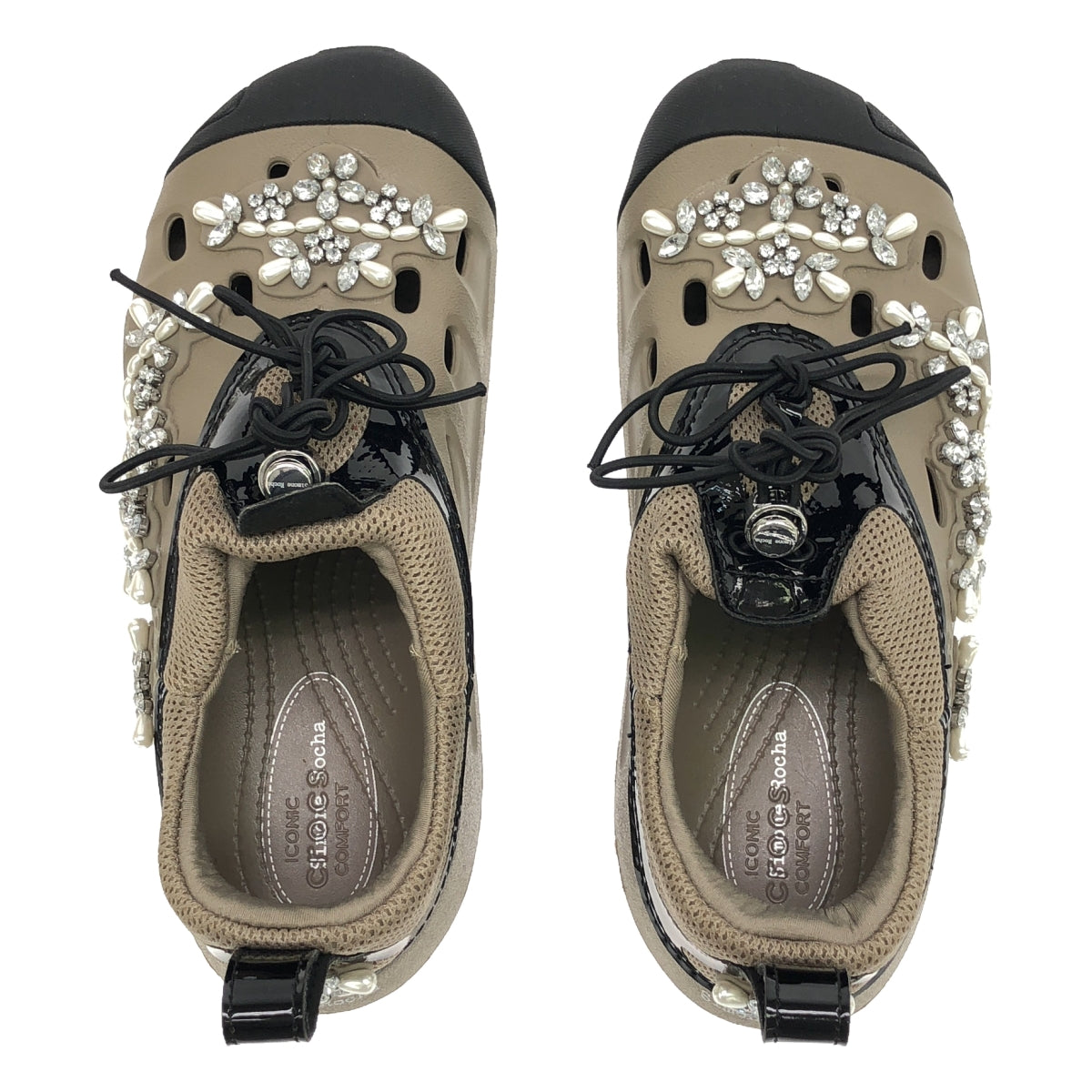 Simone Rocha / 시모네로샤 | × crocs quicktrail 빠른 트레일 운동화 | W9/M7 | 여성