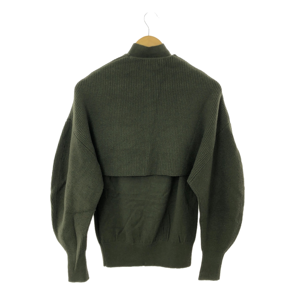 VERMEIL par iena | Cocoon sleeve cardigan &amp; turtleneck knit | F | Women's