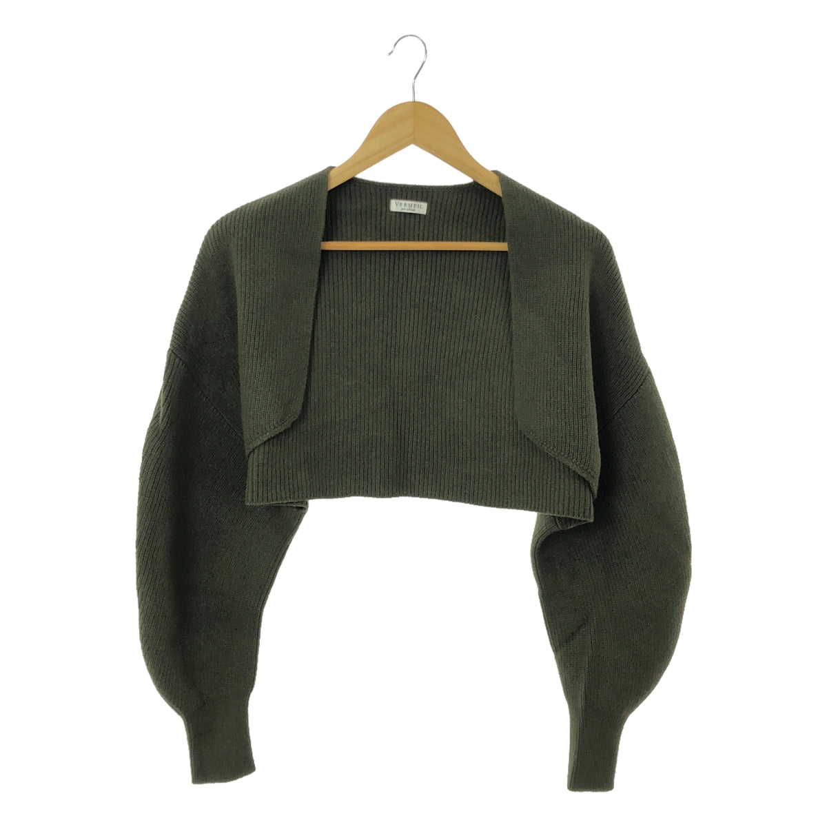 VERMEIL par iena | Cocoon sleeve cardigan &amp; turtleneck knit | F | Women's