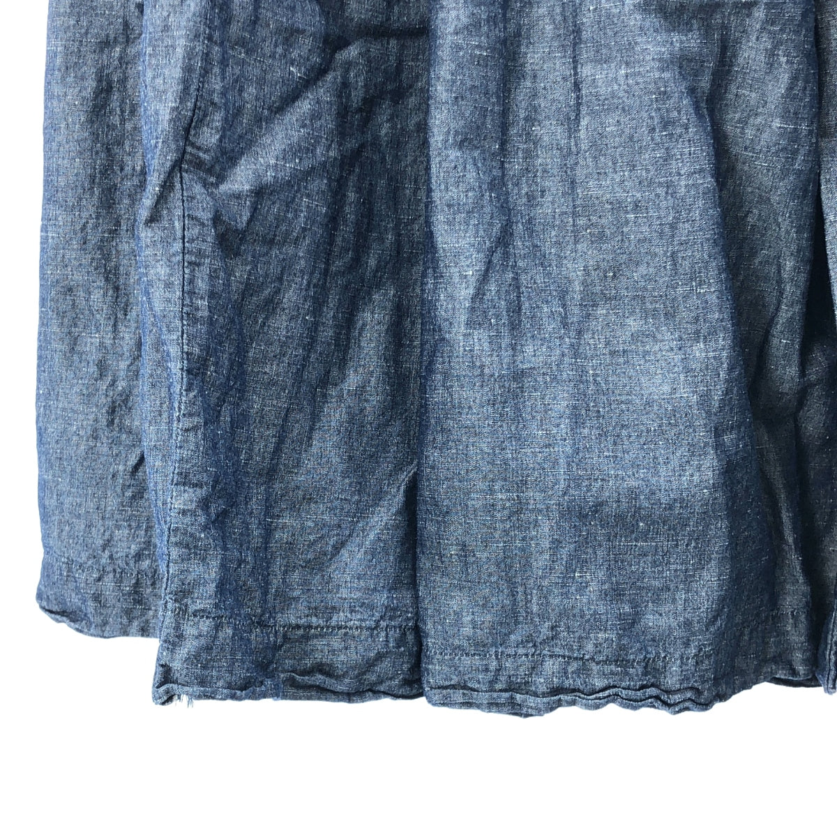 紗布# / 紗布 | 抽繩褶皺蓬鬆長裙 | F | 藍色 | 女款