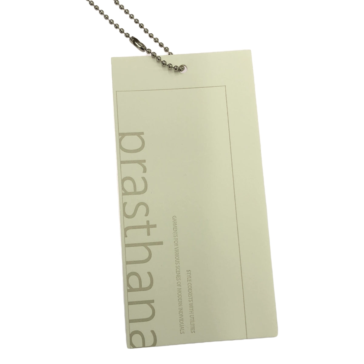 [新] prasthana / Plastana |繫帶疲勞襯衫/襯衫 | M |灰色 |男士