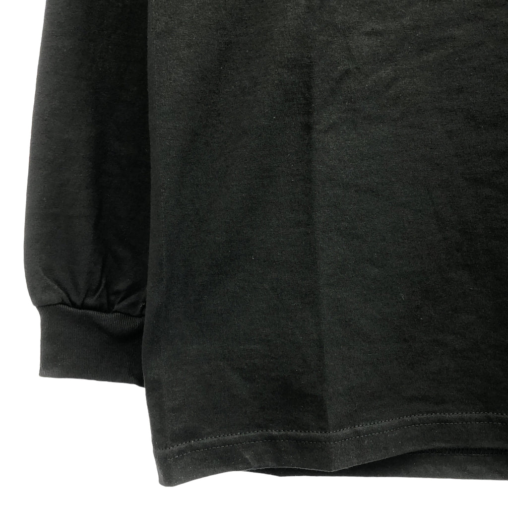 【美品】  WIND AND SEA / ウィンダンシ― | 2018SS | LONG SLEEVE CUT SEWN E ロングスリーブ Tシャツ | M | ブラック | メンズ