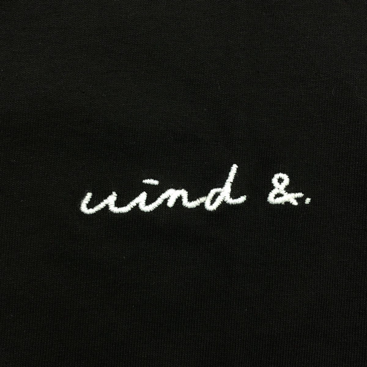 【美品】  WIND AND SEA / ウィンダンシ― | 2018SS | LONG SLEEVE CUT SEWN E ロングスリーブ Tシャツ | M | ブラック | メンズ