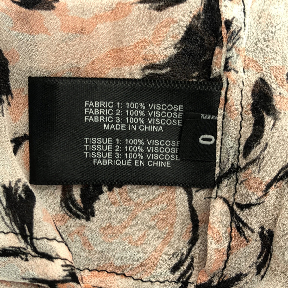 【美品】  Proenza Schouler / プロエンザスクーラー | レーヨン 総柄 ギャザー ボリューム ドレス ワンピース | 0 | ピンク | レディース