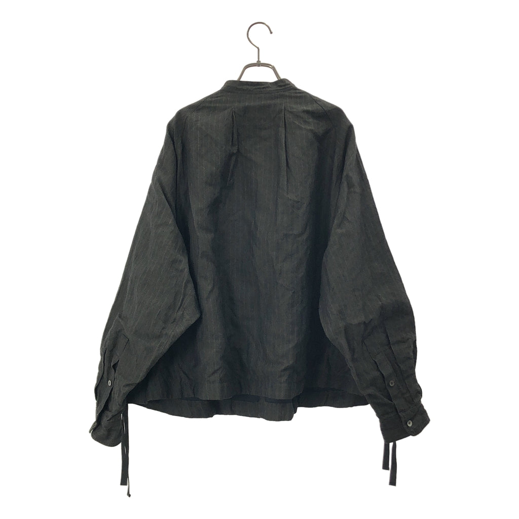 MAINU / 마인 | 스트라이프 밴드 컬러 셔츠 재킷 | 1 | 남성