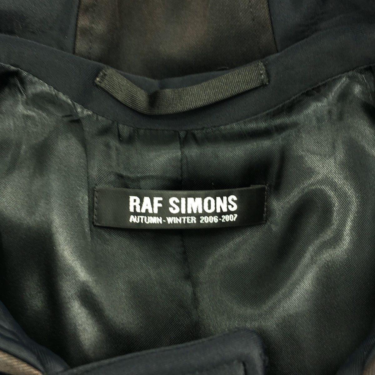 RAF SIMONS / ラフシモンズ | 2006AW | 異素材切替 ダッフルコート