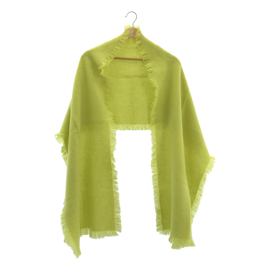 ASAUCE MELER / アソース メレ | cashmere 100％ / カシミヤ フリンジ ニット ストール マフラー |