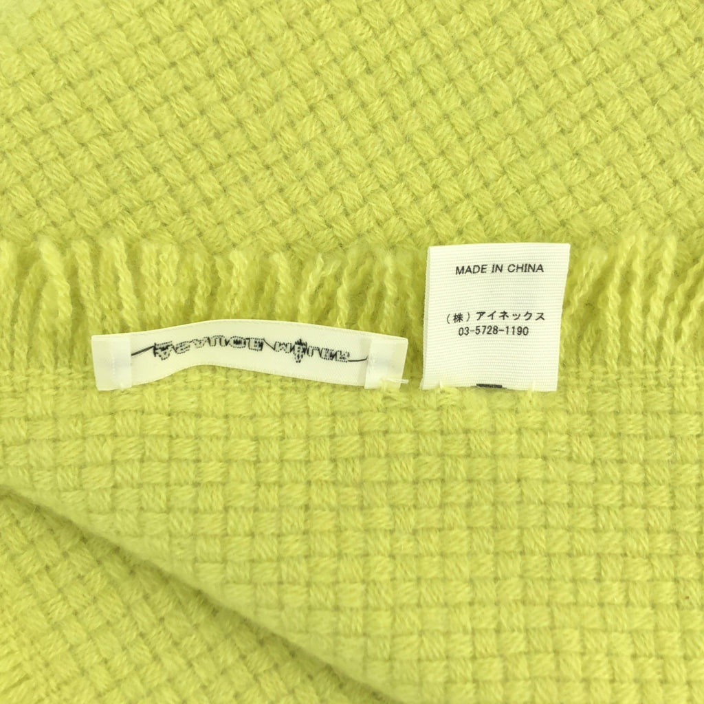 ASAUCE MELER / アソース メレ | cashmere 100％ / カシミヤ フリンジ ニット ストール マフラー |