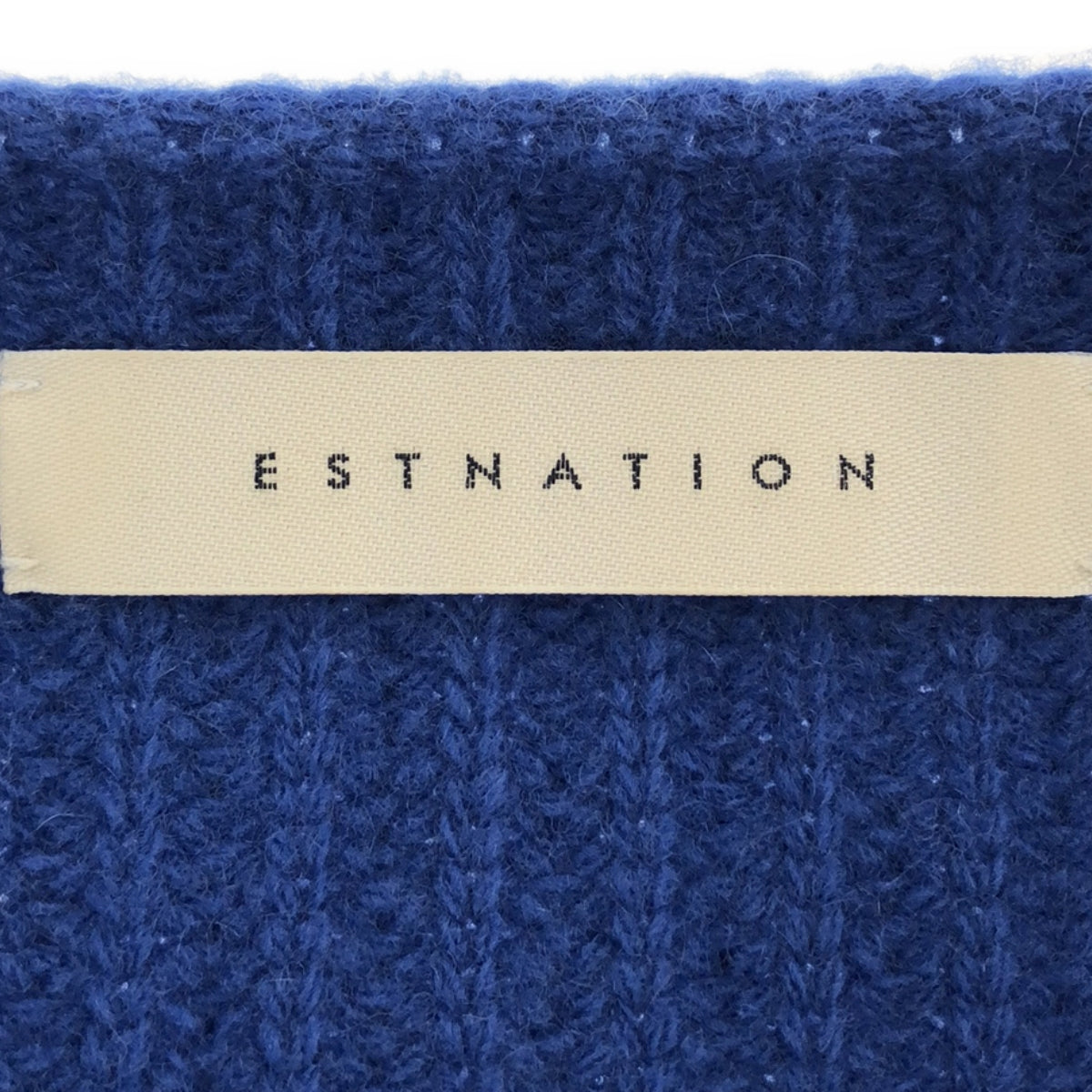 ESTNATION | Wool cashmere boat neck knit | 38 | Women's