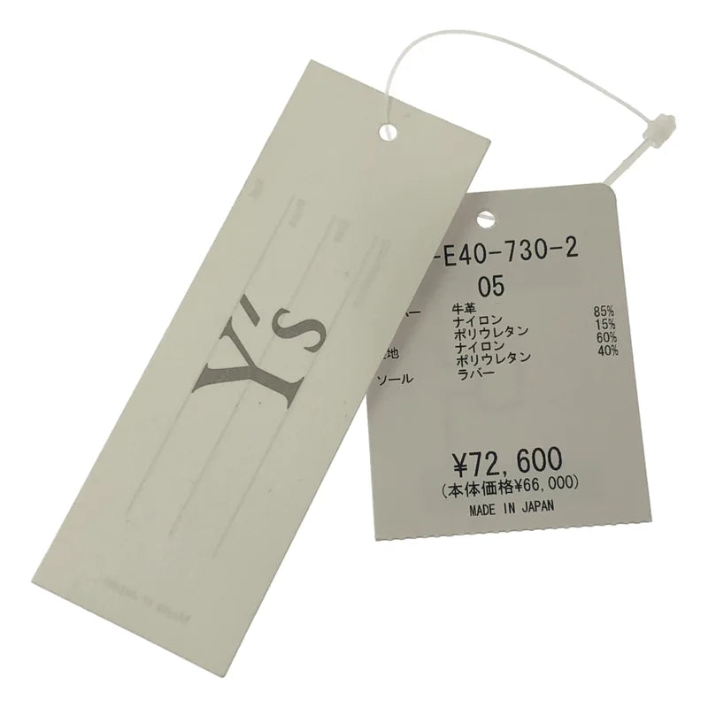 Y's.... / Y's B | 2025AW | COW LEATHER SNEAKER / 牛皮 Vibram 鞋底休閒鞋 | 5 | 男裝