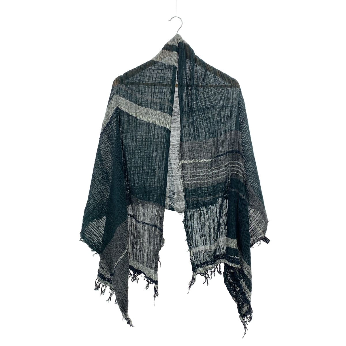 tamaki niime 玉木新雌 / タマキニイメ | 大判 フリンジ ストール |