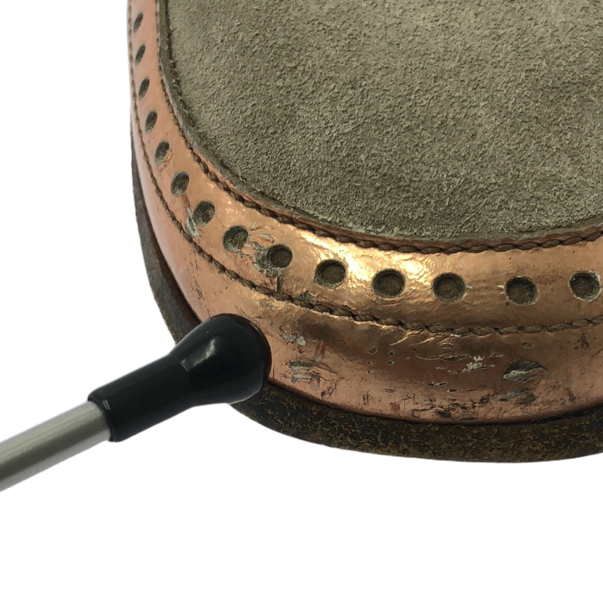 LANVIN / ランバン | レザー スエード切替 レースアップ ドレスシューズ | 7 | グレー | メンズ