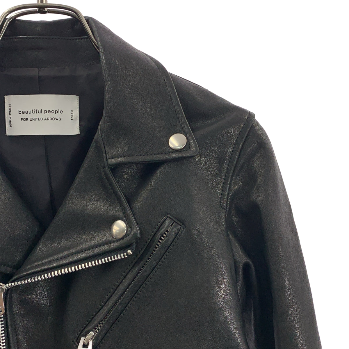 美品 ビューティフルピープル UNITEDARROWS ジャケット 羊革 美品】 beautiful people / ビューティフルピープル | × UNITED ARROWS