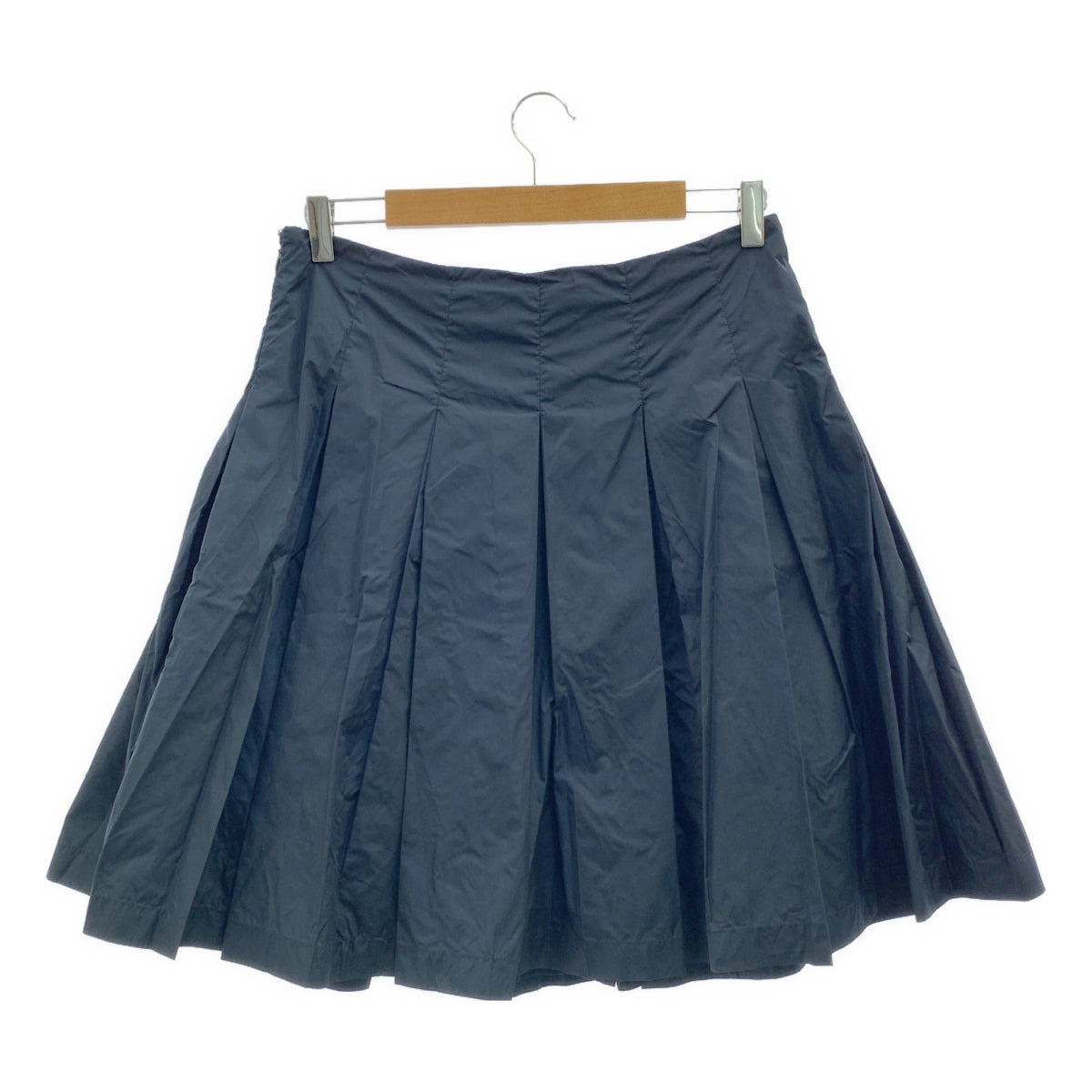 PRADA / プラダ | サイドジップ ボリューム スカート / 裏地付き | 42 | レディース