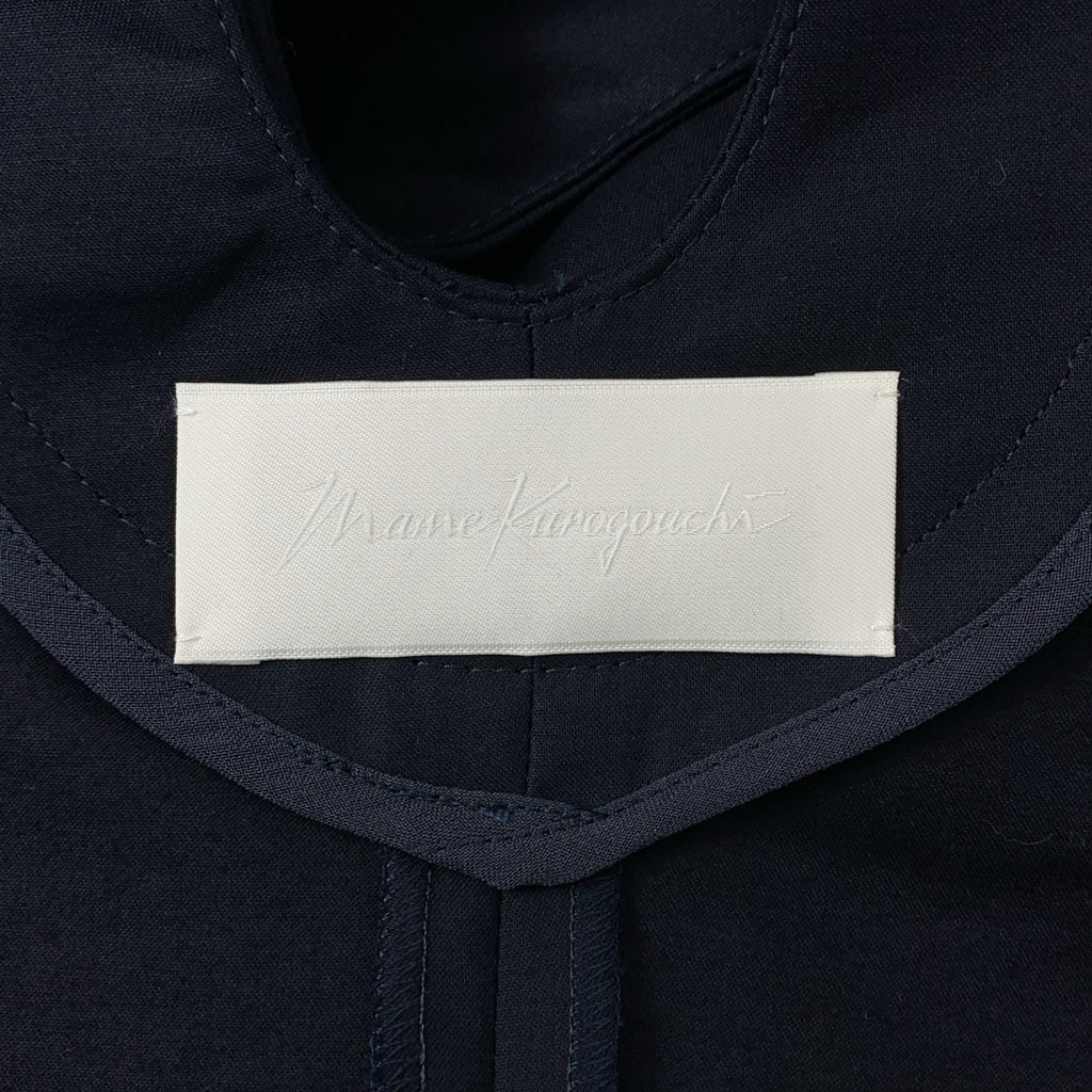 Mame Kurogouchi / マメクロゴウチ | Cotton Double Cloth Sleeveless Dress コットン ノースリーブ ワンピース | 1 | レディース