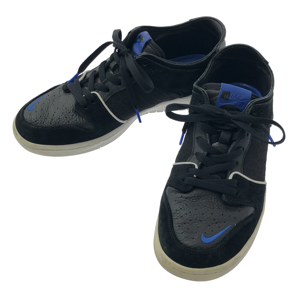 NIKE / 나이키 | SB ZOOM DUNK LOW PRO QS / 918288-041 스케이트 보딩 줌 덩크 로우 프로 퀵 스트라이크 스니커즈 | 28 | 블랙 / 블루 | 남성