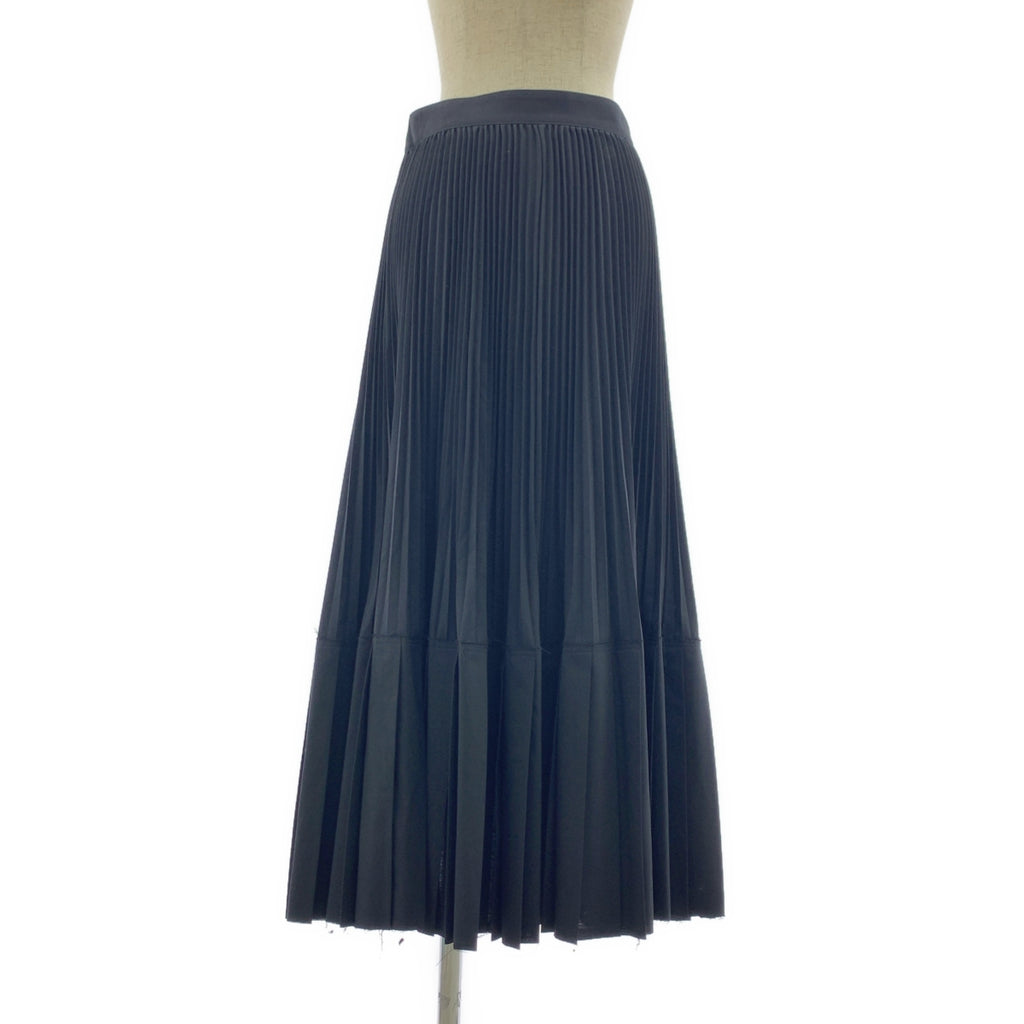 JUNYA WATANABE / 준야와타나베 | 2025SS | 울 플리츠 컷오프 롱 스커트 | S |