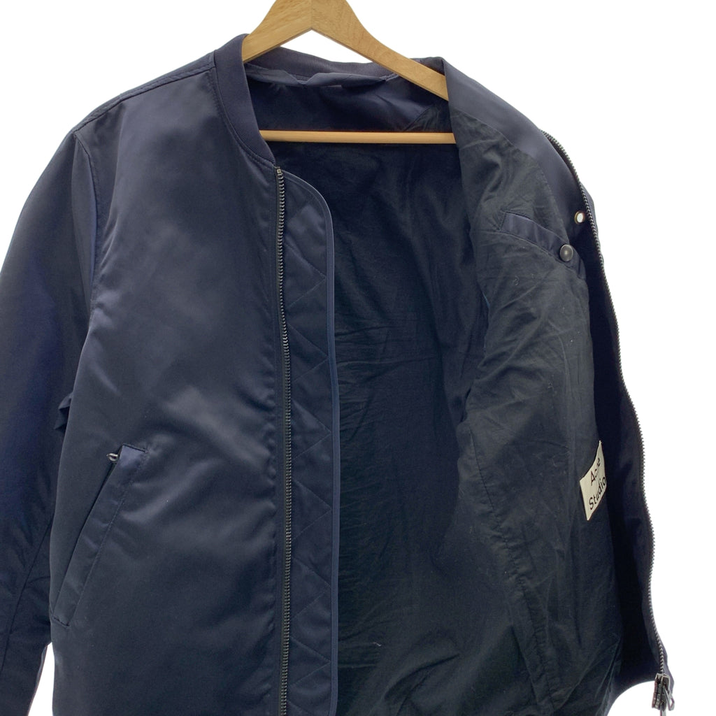 Acne Studios / 여드름 스튜디오 | MA-1 오버 실루엣 폭격기 재킷 블루존 | 46 | 남성