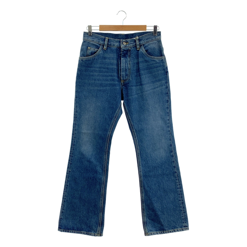 Maison Margiela / メゾンマルジェラ | 2022SS | ウォッシュ加工 ジップフライ フレア デニム パンツ | 36 |