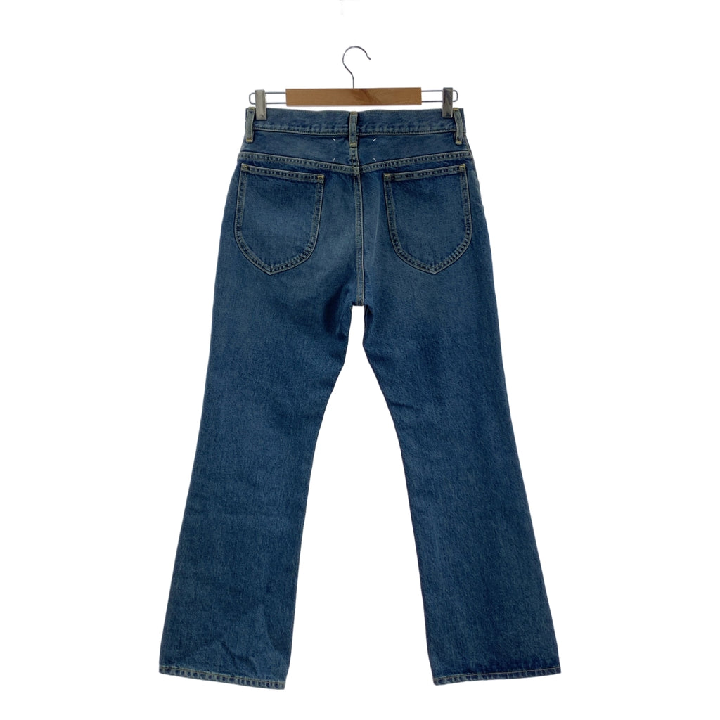Maison Margiela / メゾンマルジェラ | 2022SS | ウォッシュ加工 ジップフライ フレア デニム パンツ | 36 |