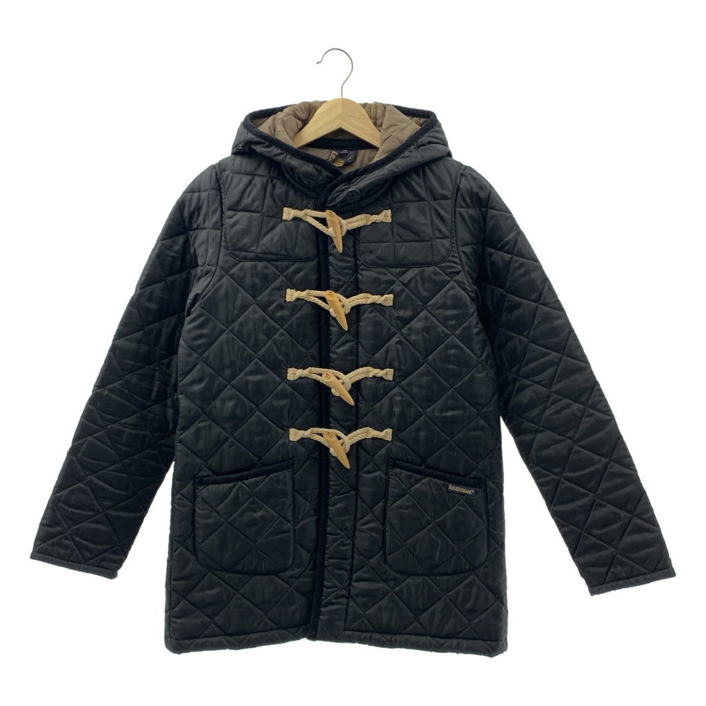 LAVENHAM / 라벤햄 | 퀼팅 더플 코트 후디 | 36 | 블랙 | 여성