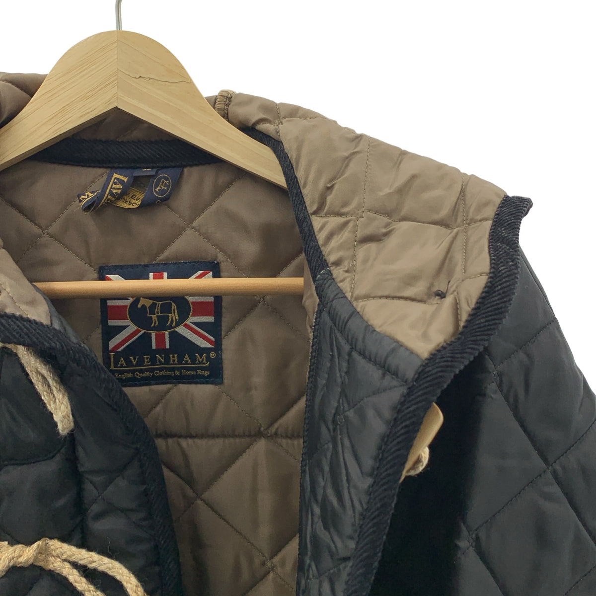 LAVENHAM / ラベンハム | キルティング ダッフルコート フーディ | 36