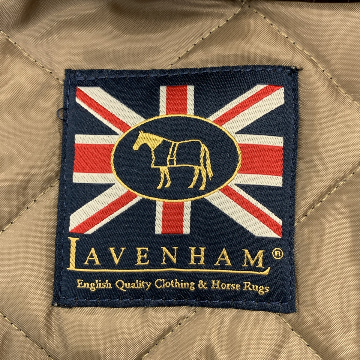 LAVENHAM / 라벤햄 | 퀼팅 더플 코트 후디 | 36 | 블랙 | 여성