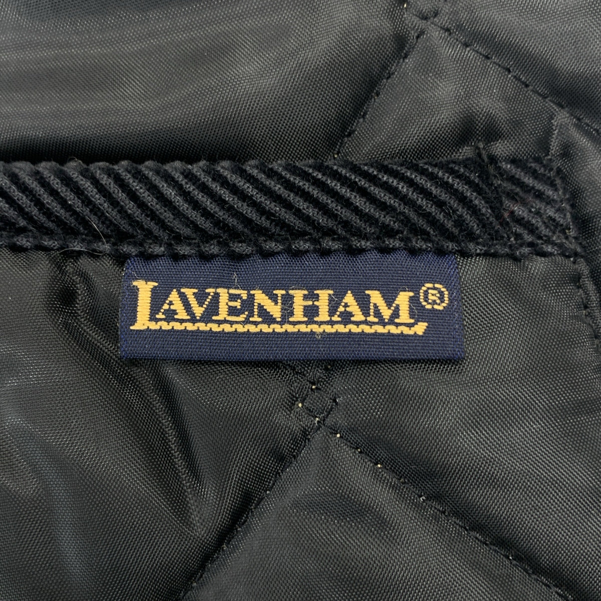 LAVENHAM / 라벤햄 | 퀼팅 더플 코트 후디 | 36 | 블랙 | 여성