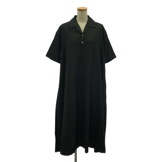 foufou / フーフー | open collar dress オープンカラー ドレス ワンピース |