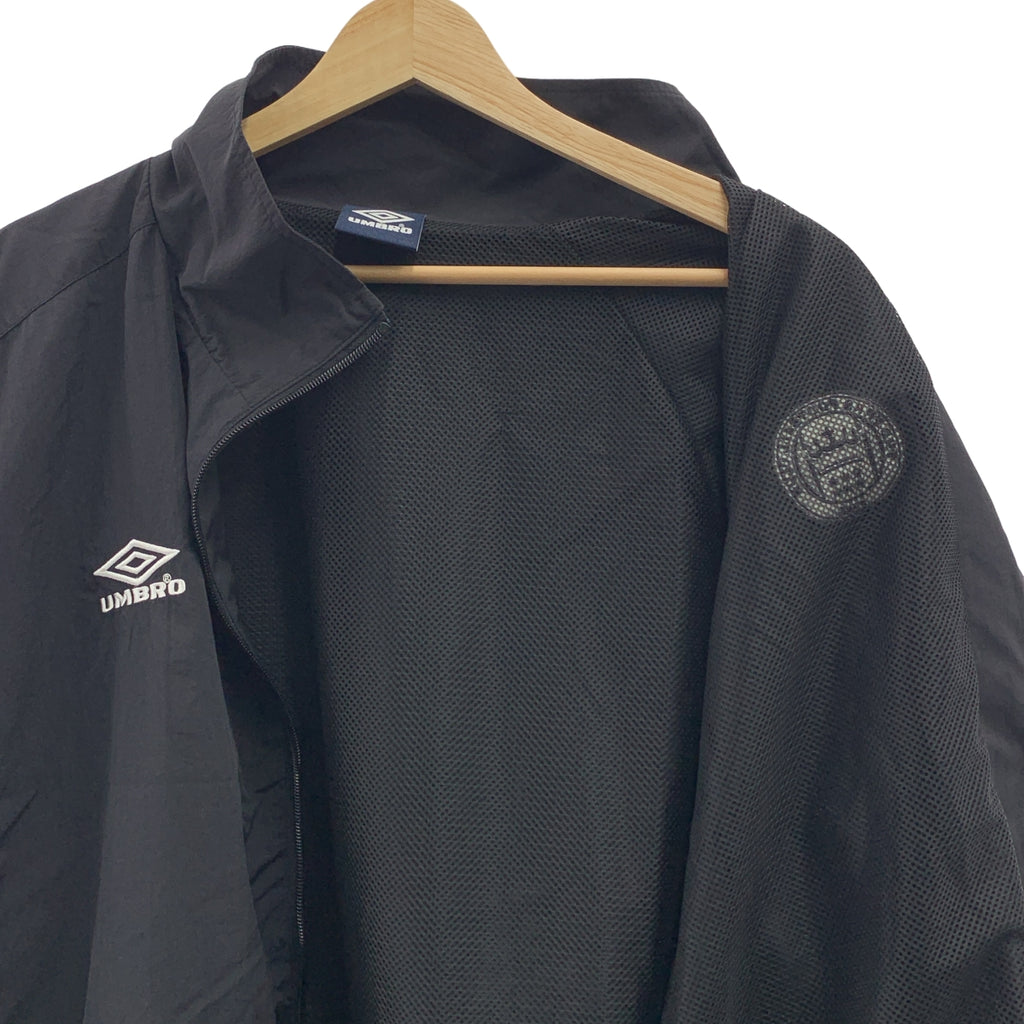【美品】  FREAK'S STORE / フリークスストア | 2024SS | UMBRO NYLON TRACK JACKET アンブロ ナイロン トラックジャケット | L | ブラック | メンズ
