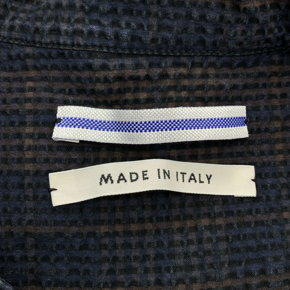 Cristaseya | 條紋泡泡紗睡衣襯衫 | L碼 | 男款