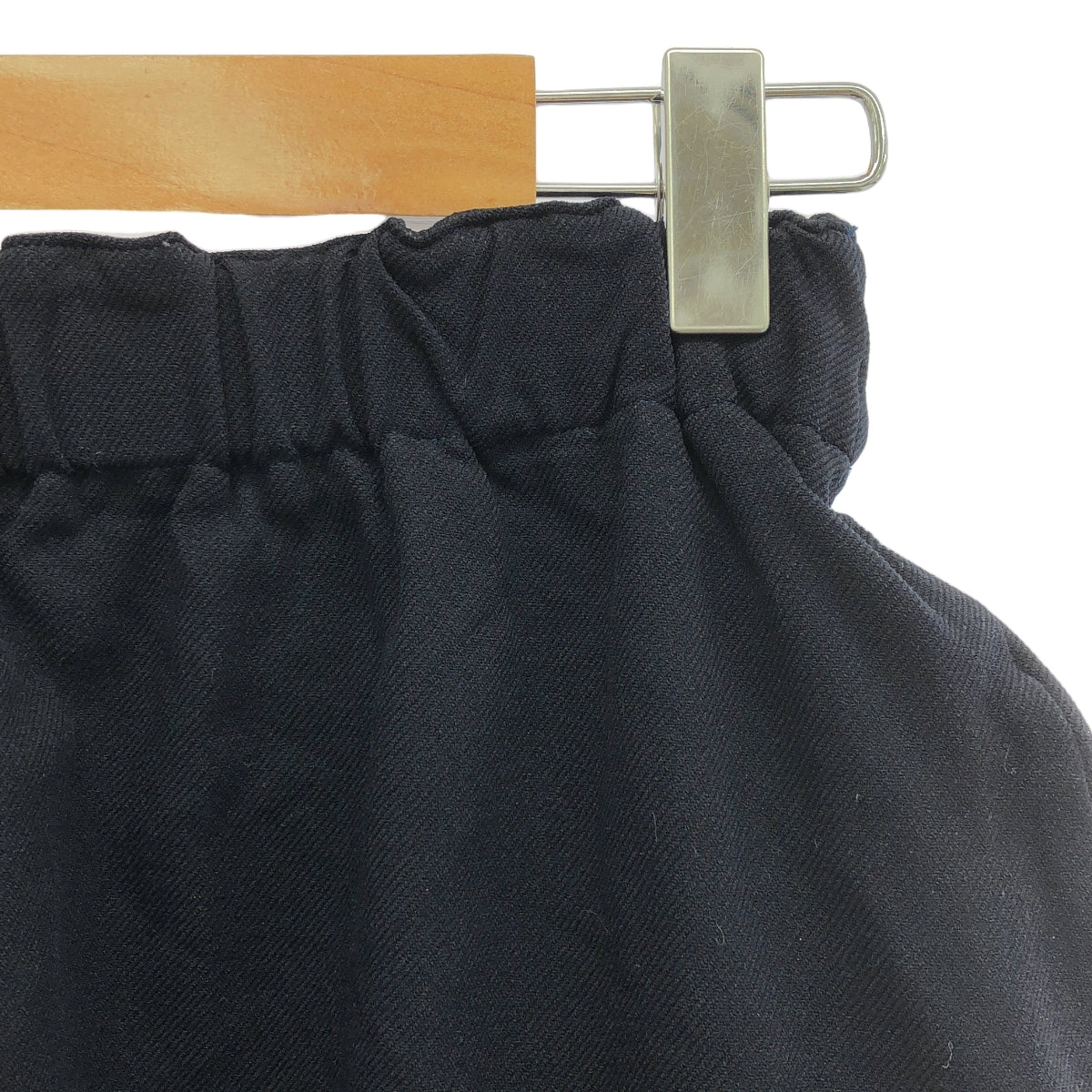 COMME des GARCONS | 2010AW | 聚酯縮水變形3D抽繩褲 | S | 海軍藍 | 女款