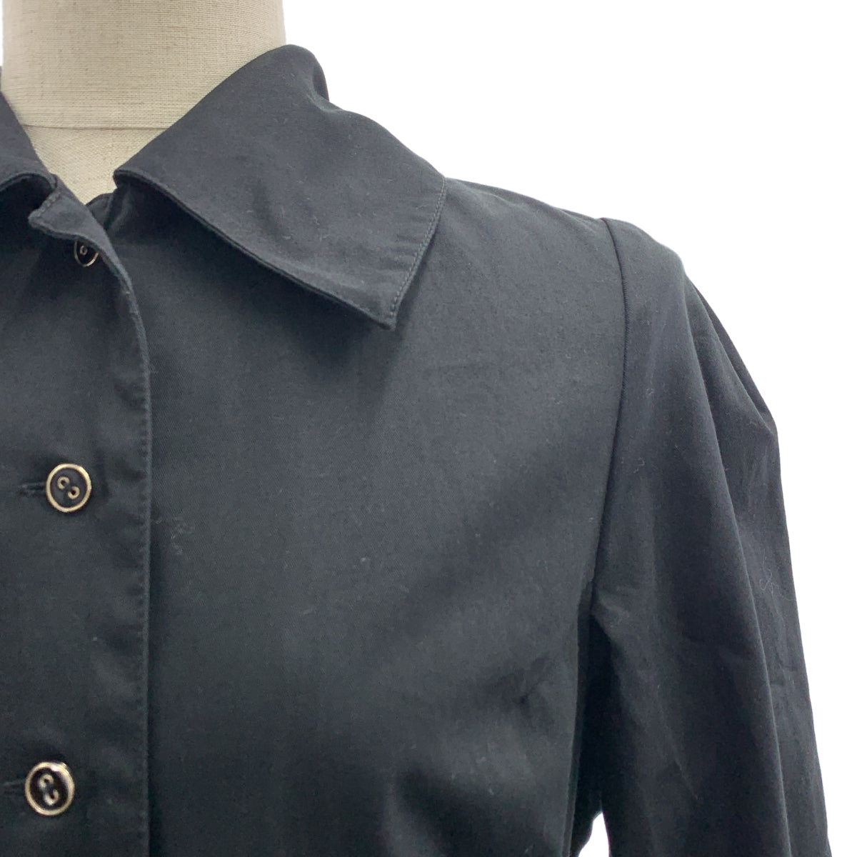 foufou | THE DRESS 繫帶襯衫裙 | 0 號 | 黑色 | 女裝