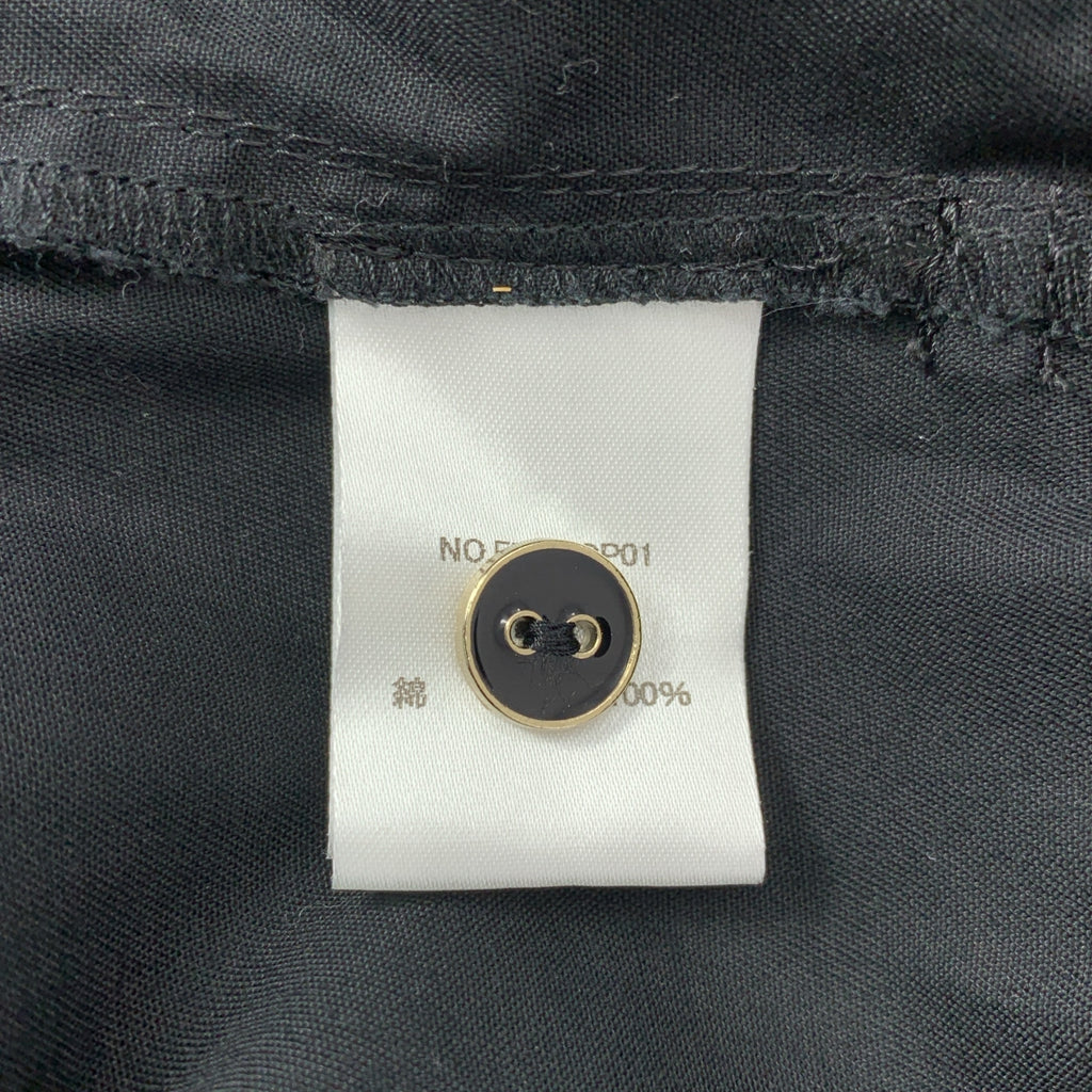 foufou | THE DRESS 繫帶襯衫裙 | 0 號 | 黑色 | 女裝