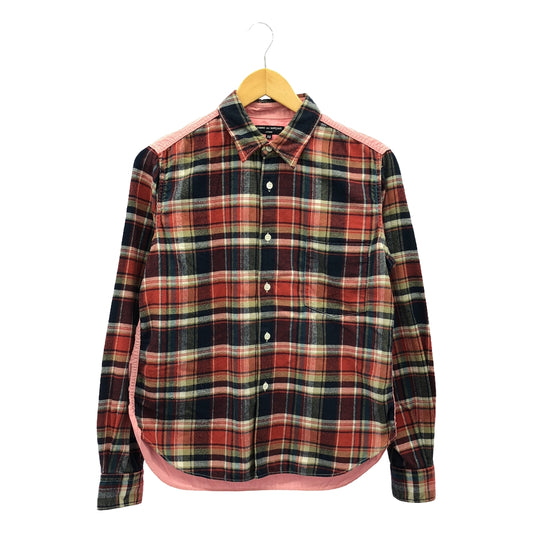 COMME des GARCONS HOMME | 2010AW | Cotton flannel shirt | XS | Multicolor | Men's