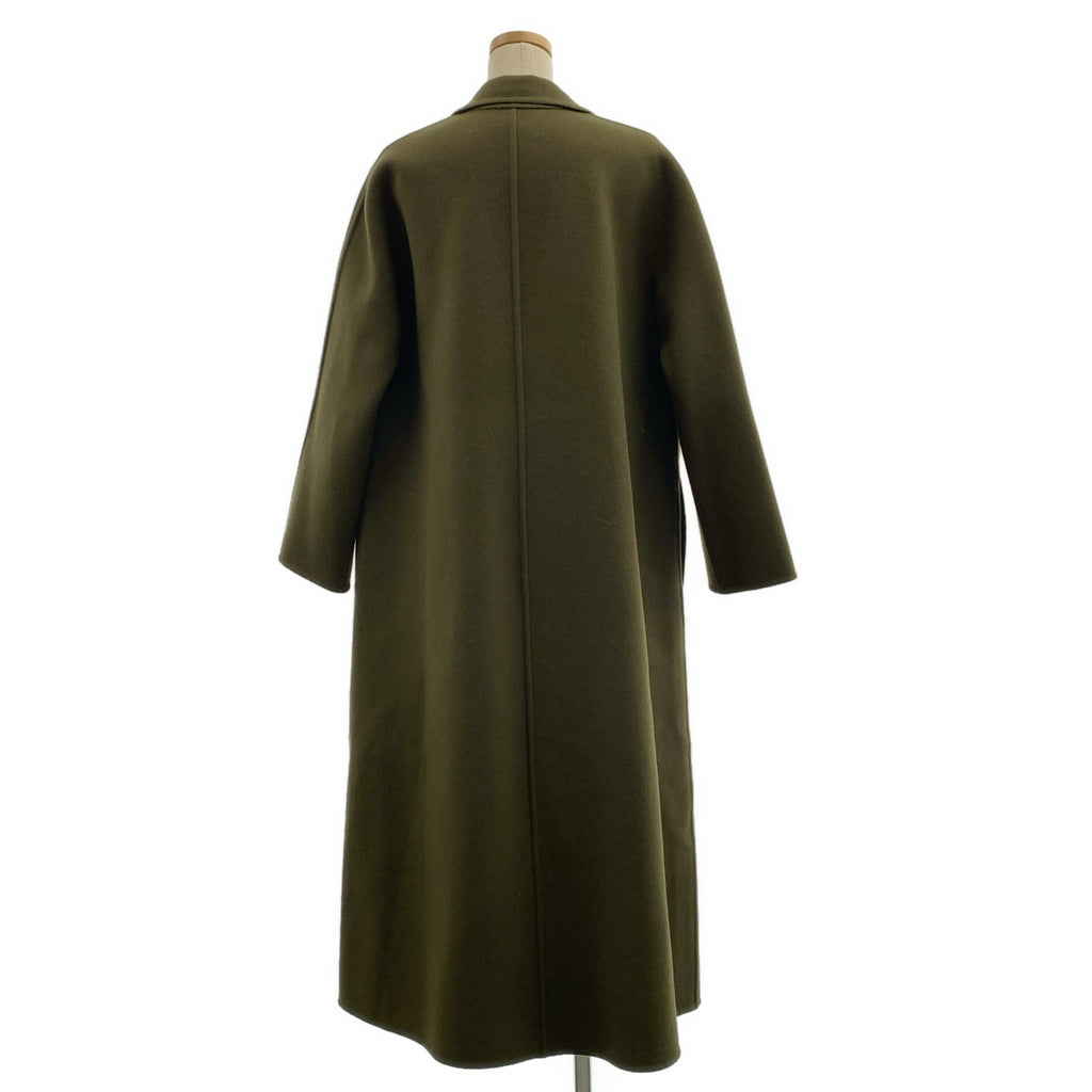 【成色極佳】MADISON BLUE | 蝙蝠袖大衣 / 羊毛無扣大衣 | 尺寸 01 (S) | 卡其色 | 女款