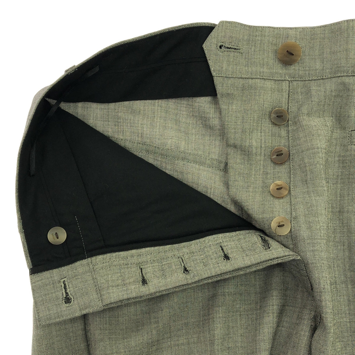 [狀況良好] LOEWE |羊毛休閒褲 |尺寸 36 |灰色 |女性的