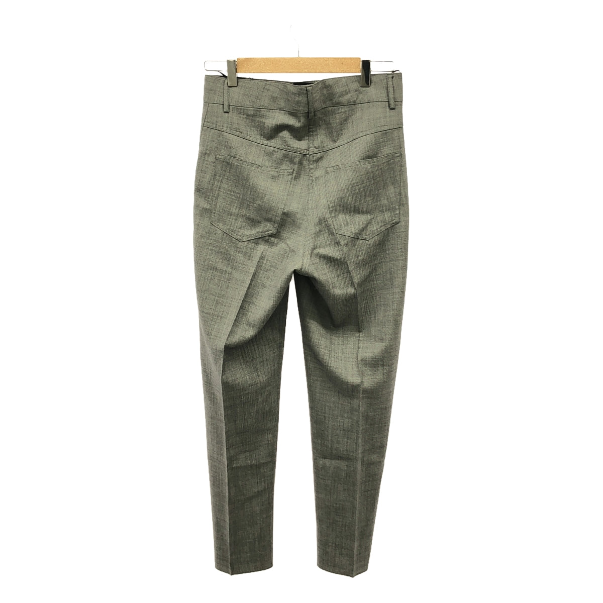 [狀況良好] LOEWE |羊毛休閒褲 |尺寸 36 |灰色 |女性的