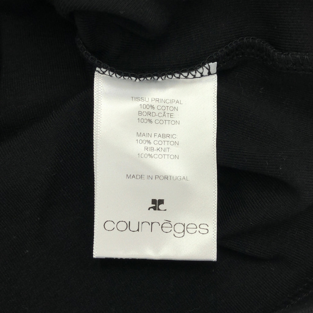 COURREGES | 單點標誌圓領T卹 | S碼 | 女款