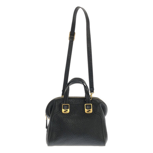 FENDI | 2way Chameleon Leather Shoulder Bag | Black | Women's