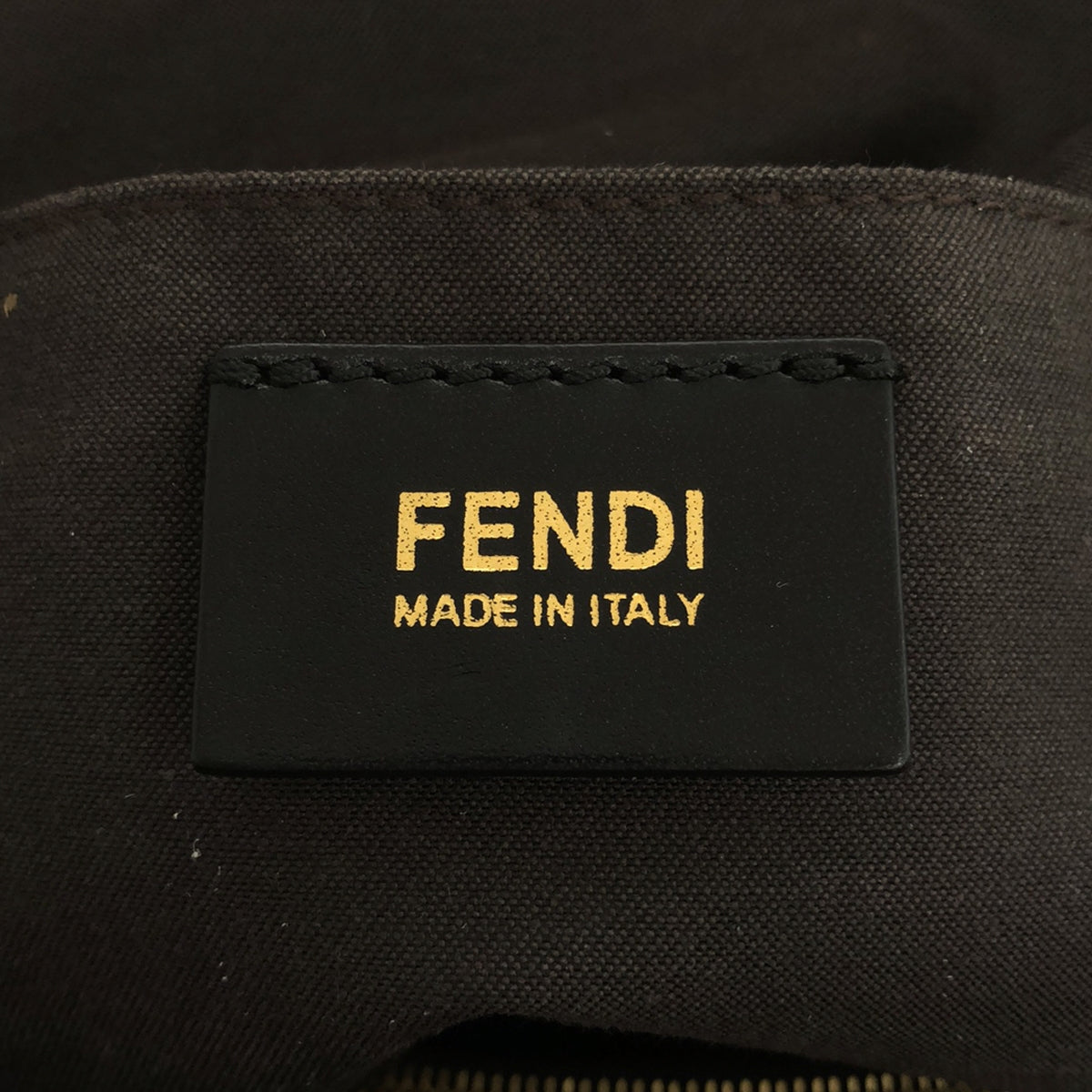 FENDI / 펜디 | 2way 카멜레온 가죽 숄더백 | 블랙 | 여성