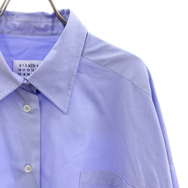 Maison Margiela / メゾンマルジェラ | 2024SS | コットン ポプリン オーバーサイズ ビッグシルエット シャツ | XS | レディース
