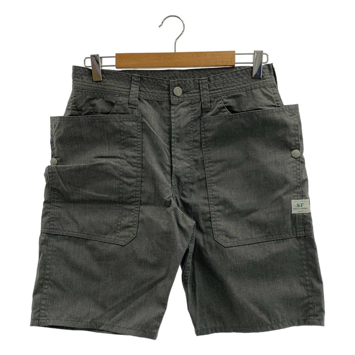 SASSAFRAS / 사사후라스 | Fall Leaf Pants 1/2 T/C West Point 웨스트 포인트 폴 리프 반바지 | S |