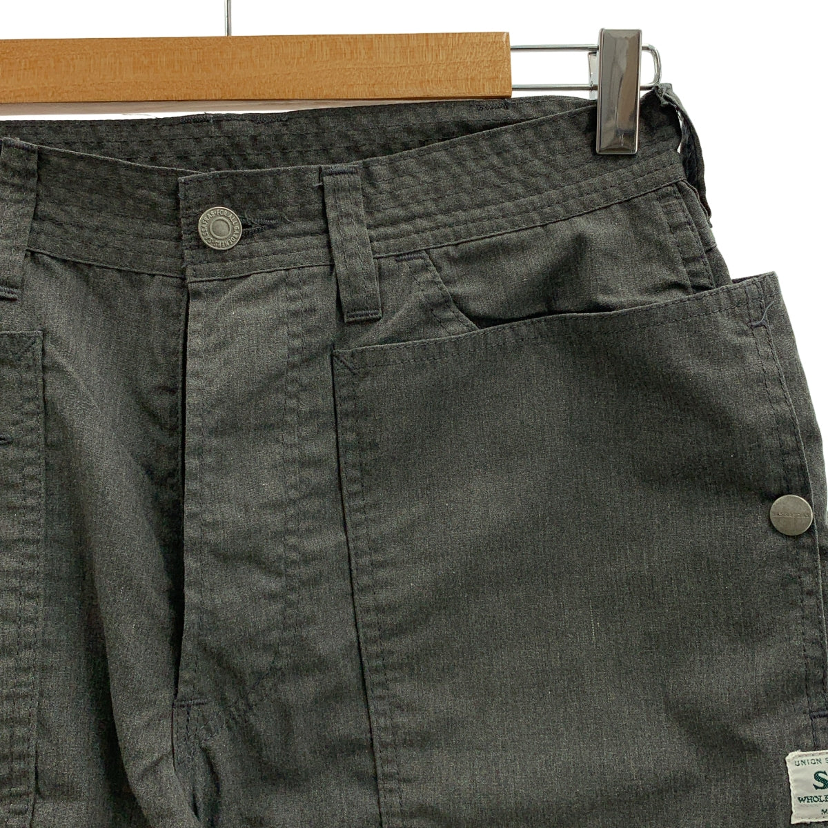 SASSAFRAS / 사사후라스 | Fall Leaf Pants 1/2 T/C West Point 웨스트 포인트 폴 리프 반바지 | S |